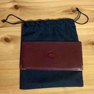 Cartier Paris Bifold Long Wallet + dust bag